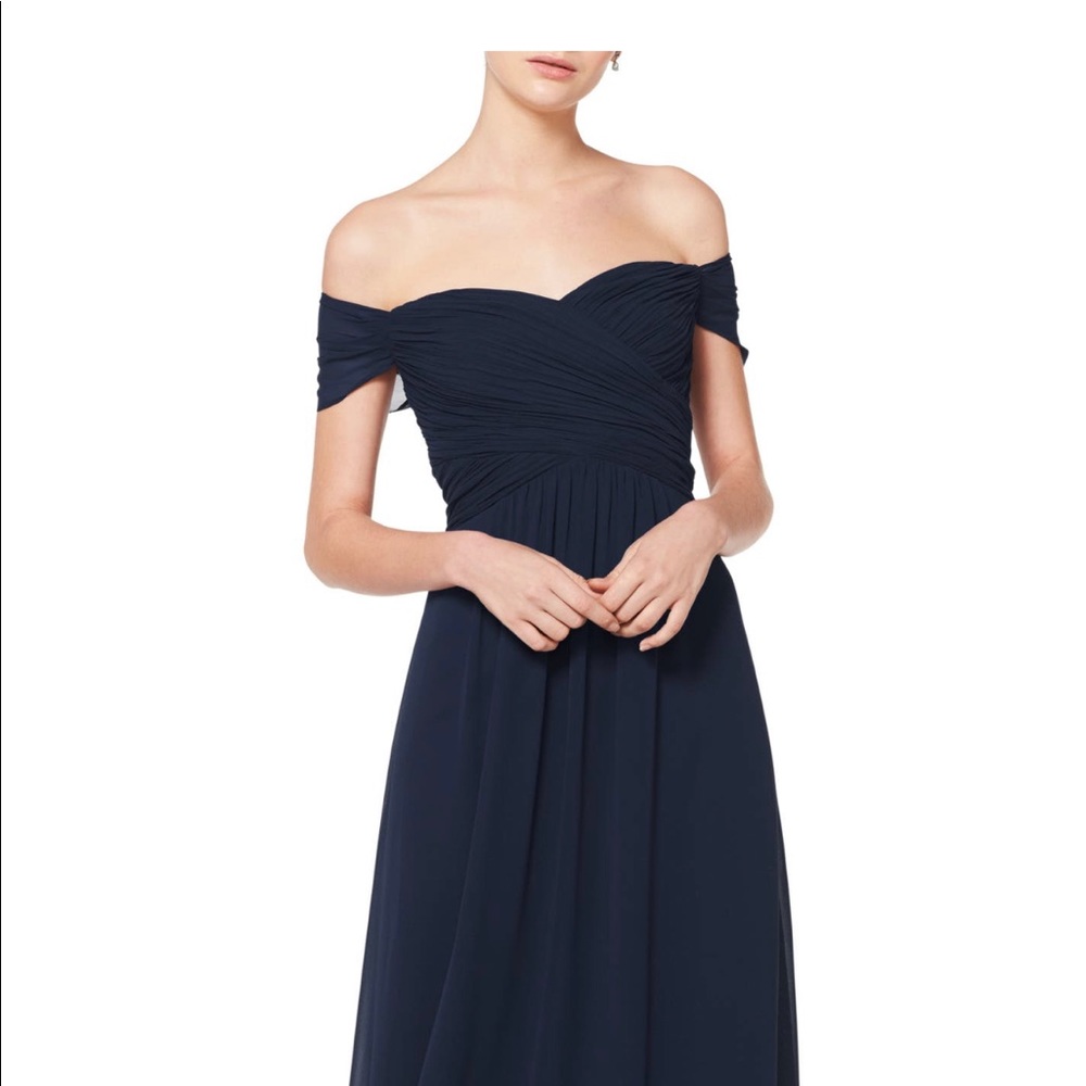 Bill Levkoff navy dress